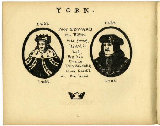 Print of Edward V and Richard III, by Joseph Crawhall II,