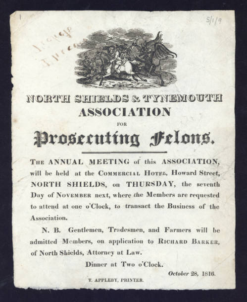 Poster illustrative of items in the Broadside Collection.