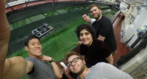 ROV Testing Session